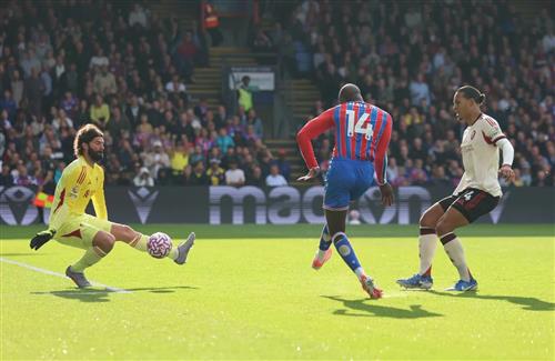 Crystal Palace gegen Liverpool