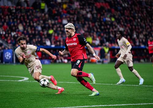 Bayer Leverkusen gegen Red Bull Salzburg