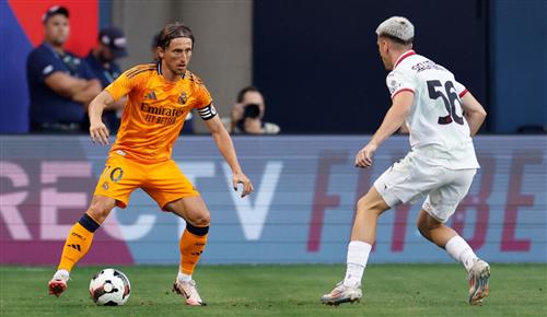 Real Madrid gegen AC Mailand