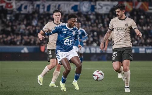 Straßburg gegen Paris Saint-Germain