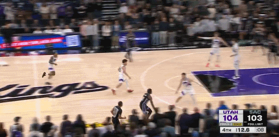 Sasquatch schlägt den siegreichen Layup, Keonte George macht den letzten Schlag und die Kings schlagen die Jazz knapp um einen Punkt