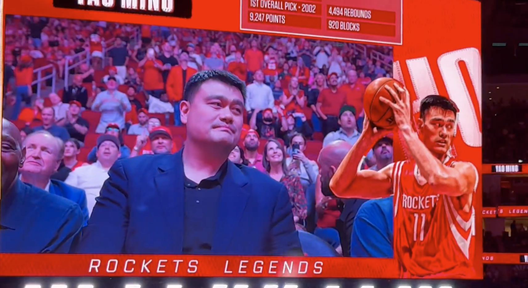 Die Dinge sind anders und die Menschen sind anders! Von der Rockets-Aufstellung, die Yao Ming das letzte Mal gesehen hat, ist nur noch Capela bei den Rockets.