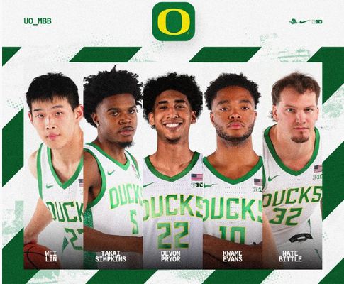 Lin Wei betritt die Startaufstellung! Das erste Spiel der University of Oregon in der neuen Saison gegen die University of Hawaii