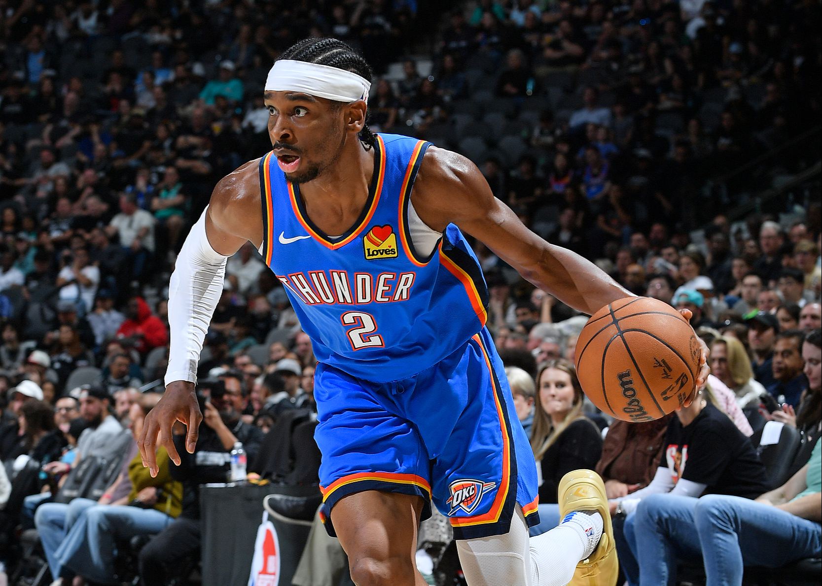 Meilenstein! Alexander erzielte in seiner Thunder-Karriere 189 Mal mehr als 30 Punkte und belegte damit den zweiten Platz in der Teamgeschichte.