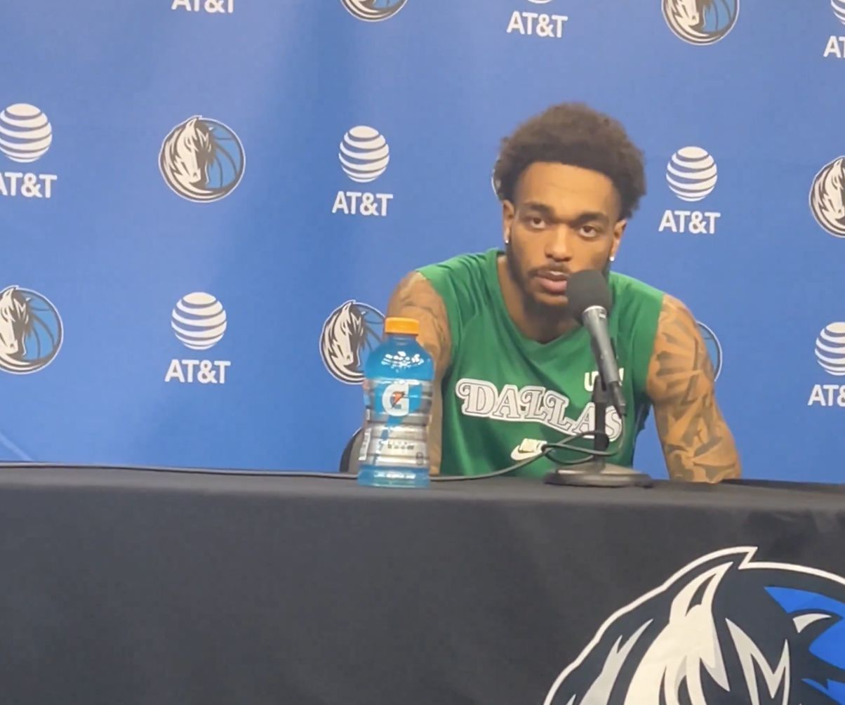 PJ Washington: Ich hoffe, jeder kann uns heute Abend anfeuern und beim Schießen von Freiwürfen ruhig sein