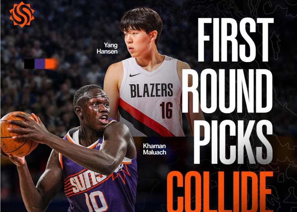 Die Startaufstellung des heutigen G League Mix vs. Suns: Yang Hansen führt gegen PK Maruachi