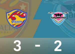 Spielbericht der japanischen Liga B: Kobayashis letzter Schuss in der Nachspielzeit, der zehnköpfige Sendai Tanabata parierte Tosu Sandstone mit 3:2