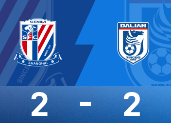 Spielbericht der chinesischen Super League: Wu Xi erzielte Beiträge + Punkte, Luiz erzielte in der Nachspielzeit ein Unentschieden, Shenhua 2:2 Yingbo