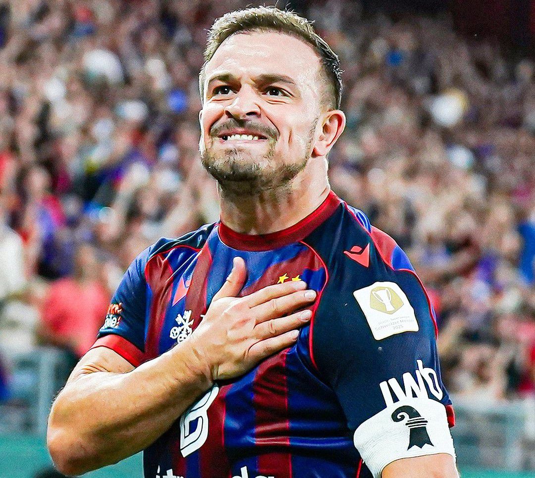 Zweimal in der Europa League getroffen! Seit seiner Rückkehr zu seinem Stammverein Basel hat Shaqiri in 58 Spielen 61 Tore beigesteuert