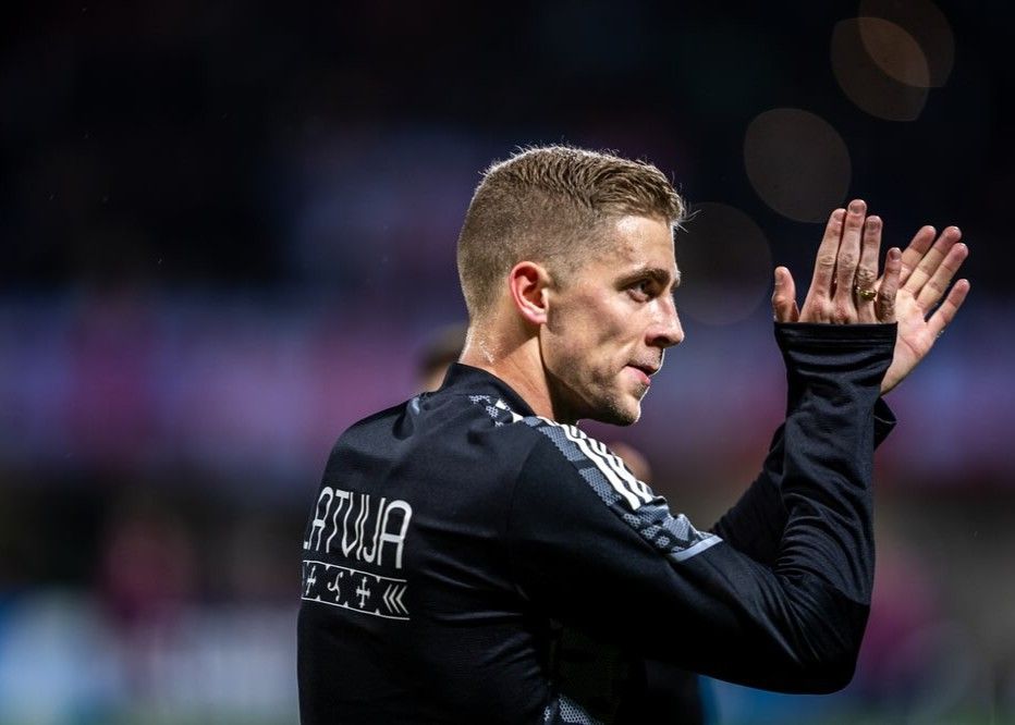 Lettischer Stürmer: Vielleicht haben wir die meiste Zeit verteidigt, aber wir haben unser Bestes gegeben, um im letzten Spiel zu gewinnen