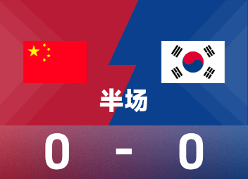 Halbzeit beim Panda Cup: Wang Bohao passierte den Strafraum, um für Gefahr zu sorgen, Jin Yonghak vergab die Chance, China – Südkorea 0:0