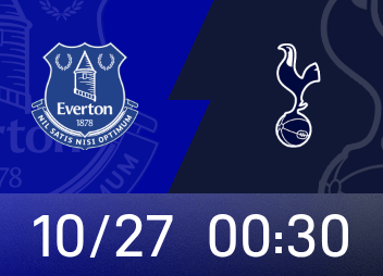 Vorschau auf die Premier League: Everton hat in den letzten 6 Spielen nur 1 Sieg errungen, während Tottenham in dieser Saison auswärts ungeschlagen bleibt.