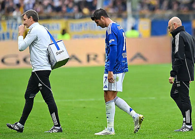 Morata verletzte sich im Spiel gestern Abend und schied aus. Er hat in dieser Saison bisher 0 Tore geschossen und wurde nicht für die Nationalmannschaft ausgewählt.