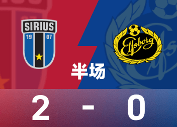 Schwedische Super-Halbzeit: Bjekbo punktet, Sirius 2:0 Elfsborg